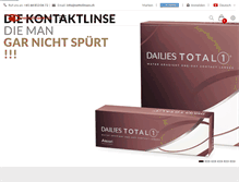 Tablet Screenshot of nettolinsen.ch